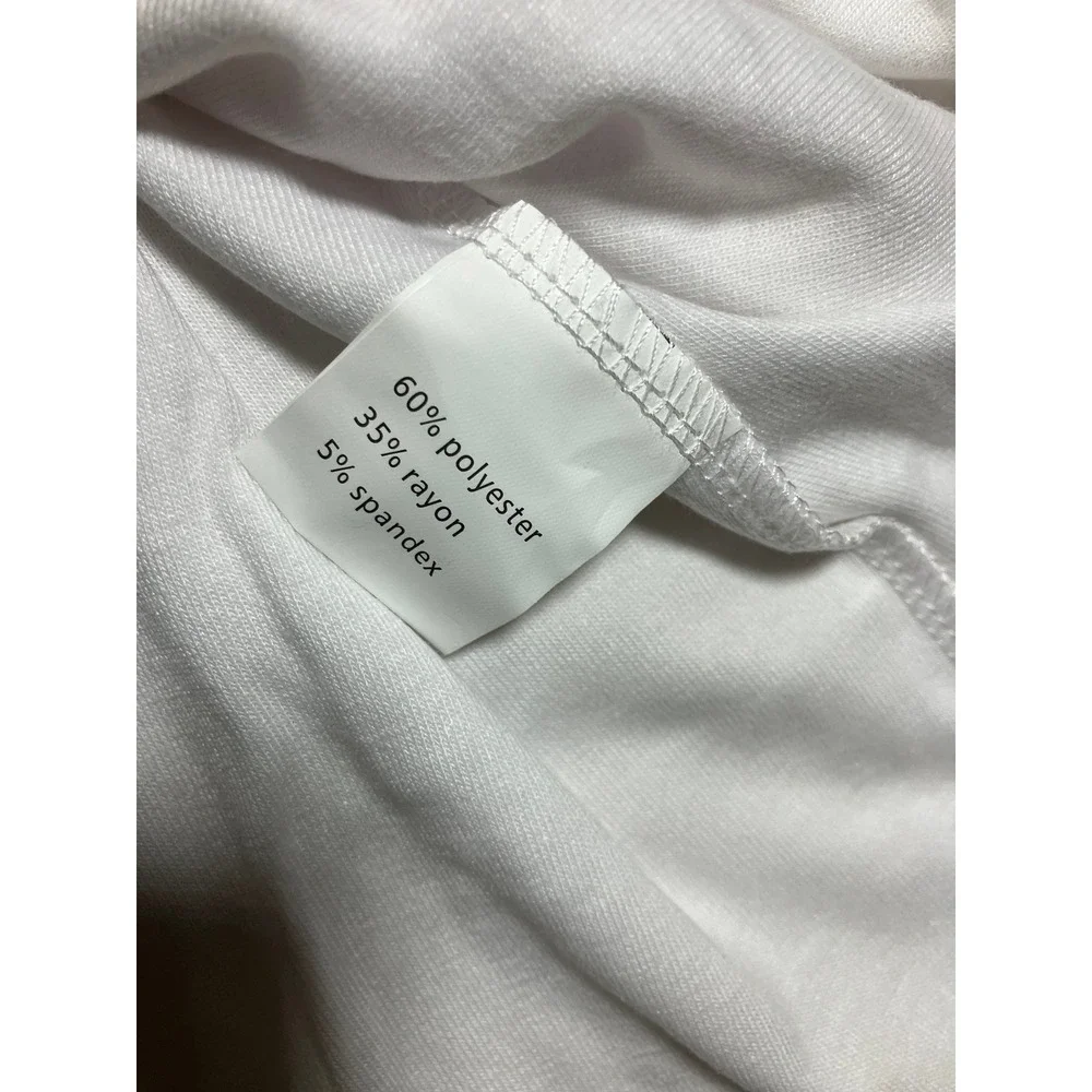 Fantaslook HXH139 Womens White Blouse Size 2XL NWT Original Package